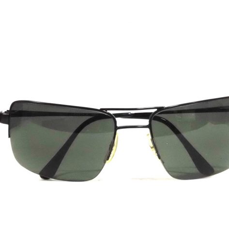 Rectangle aviator sunglasses with polycarbonate lens 5051bk