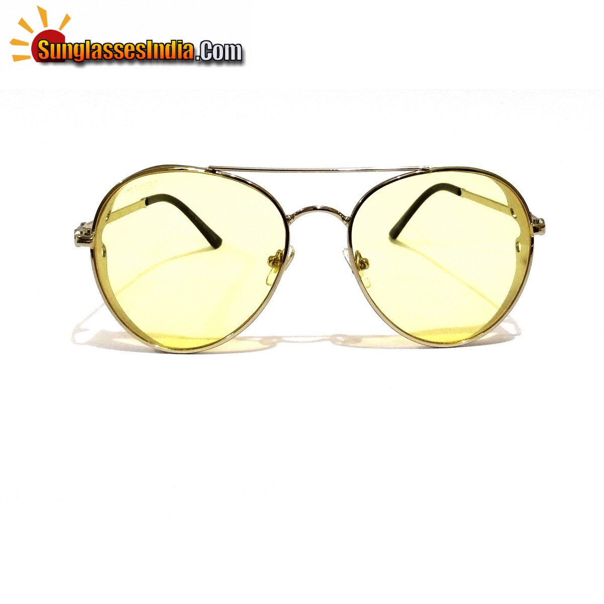 Round Trendy Club Sunglasses Night Driving Sunglasses Tik Tok Video