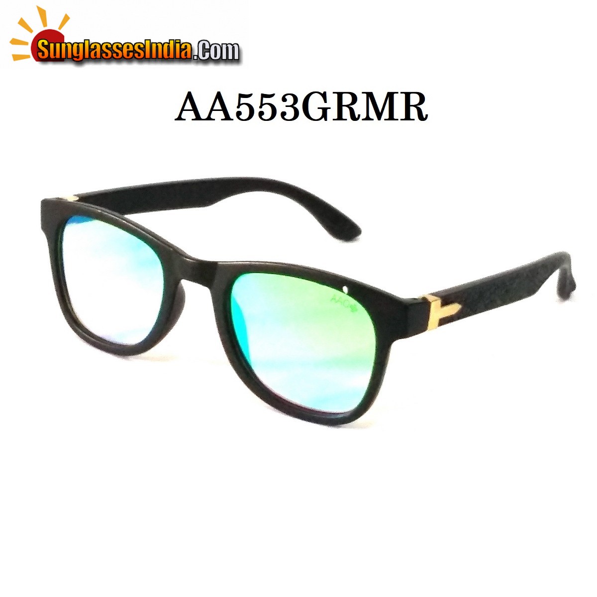 Green Mirror Wayfare Sunglasses