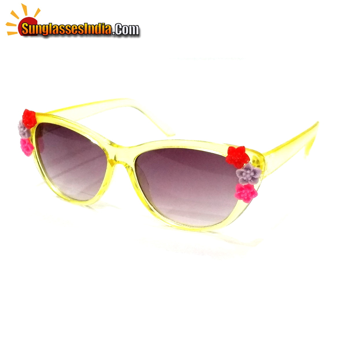 Yellow Kids Fashion Sunglasses TKS004Yellow