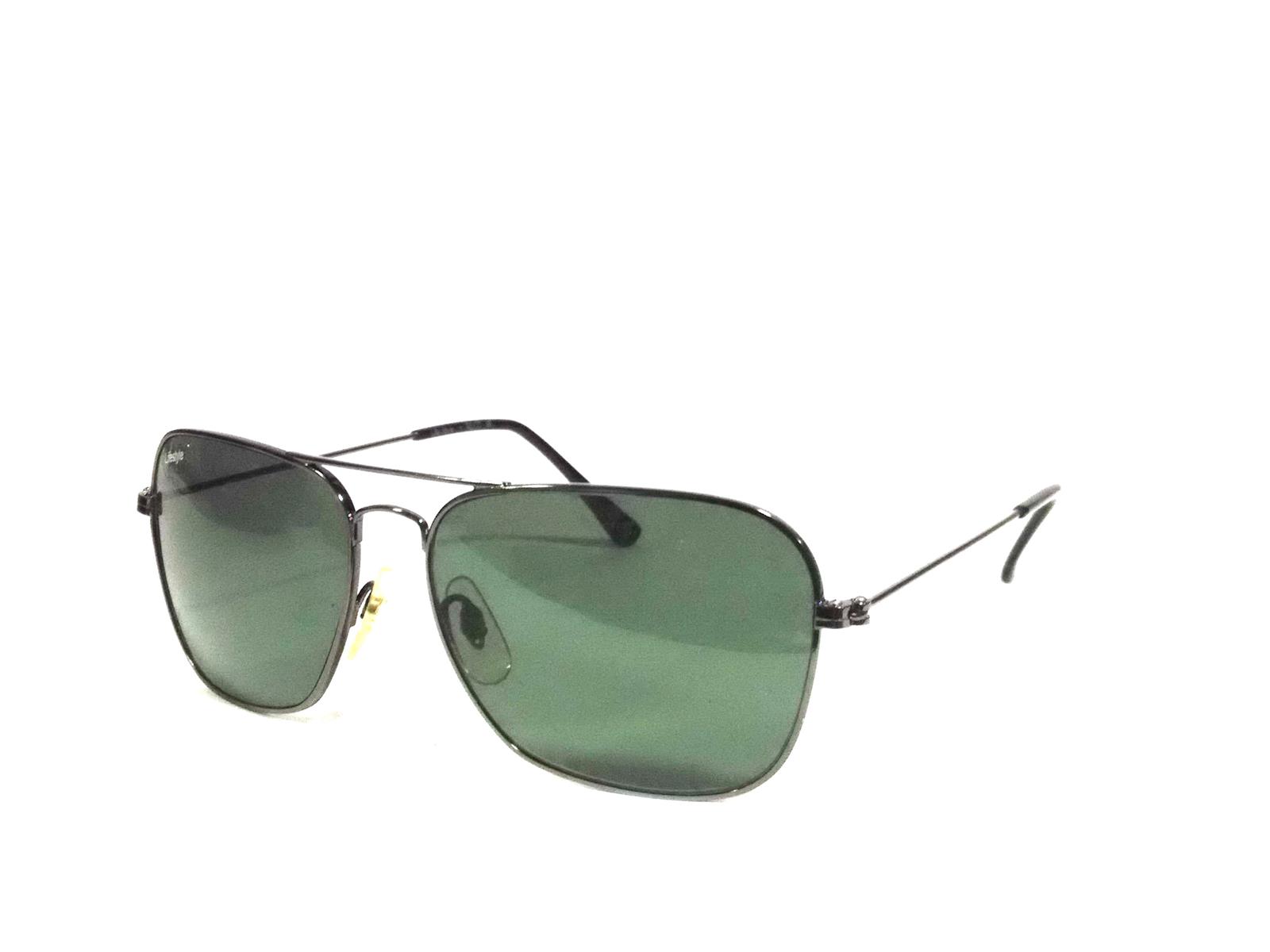 Grey Rectangle Aviator Sunglasses PGR