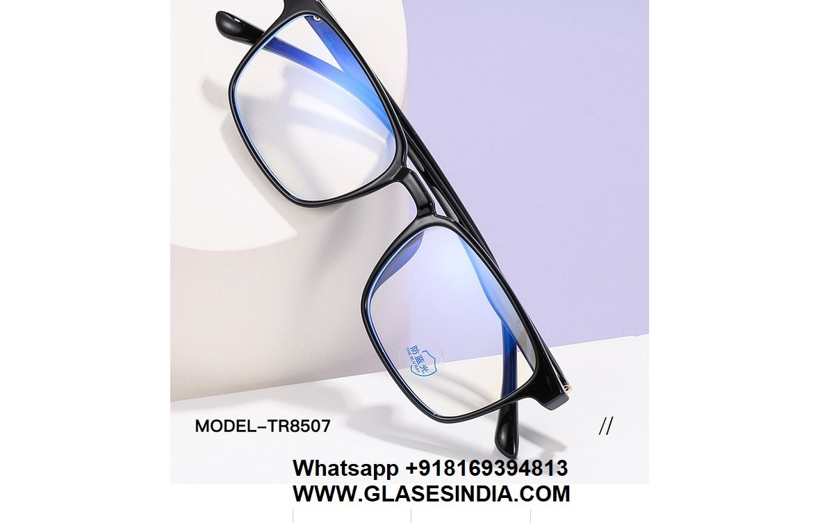 Black Blue Light Blocking Glasses M8507 C1